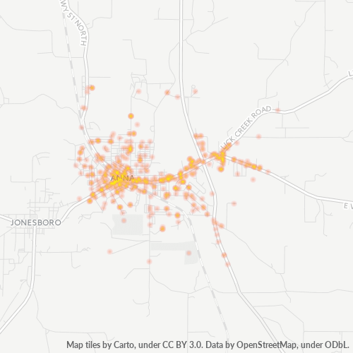62906 Business Density Heatmap