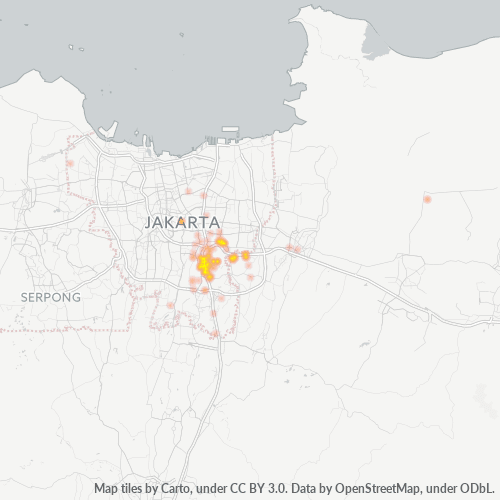 13570 Peta Panas Densitas Bisnis