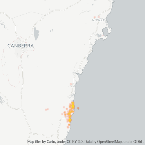 2546 Business Density Heatmap