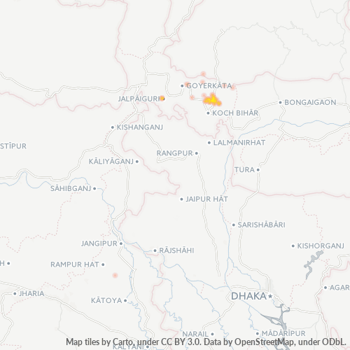 736121 व्यावसायिक घनत्व हीटमैप