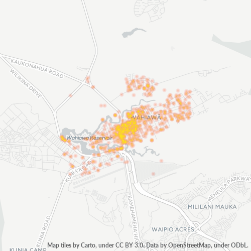 96786 Business Density Heatmap