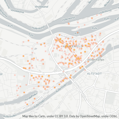 47059 Standortdichte-Heatmap
