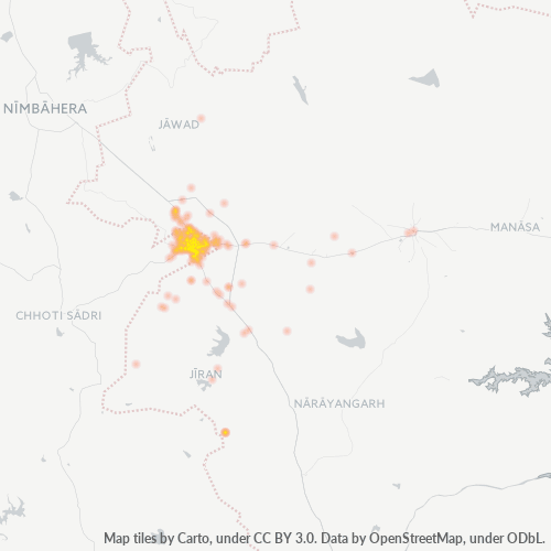 458441 Business Density Heatmap