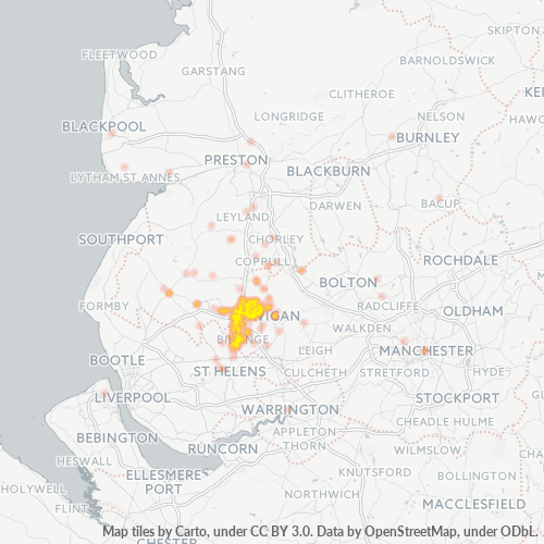 WN5 Business Density Heatmap