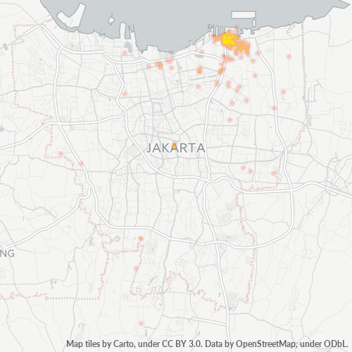 14220 Peta Panas Densitas Bisnis