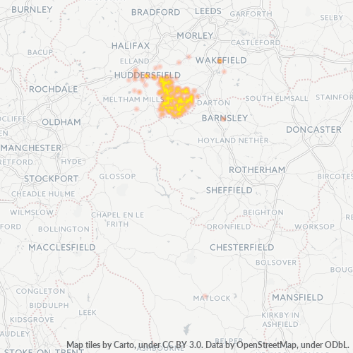 HD8 Business Density Heatmap