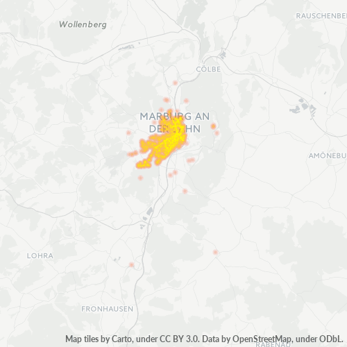 35037 Standortdichte-Heatmap