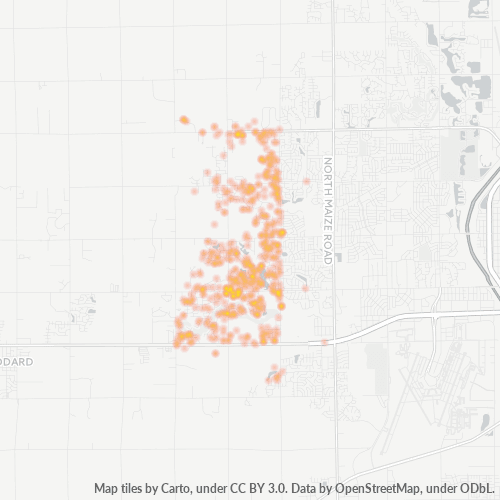 67235 Business Density Heatmap