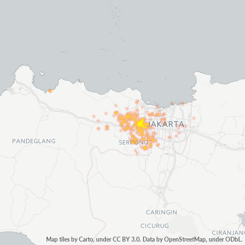 15157 Peta Panas Densitas Bisnis
