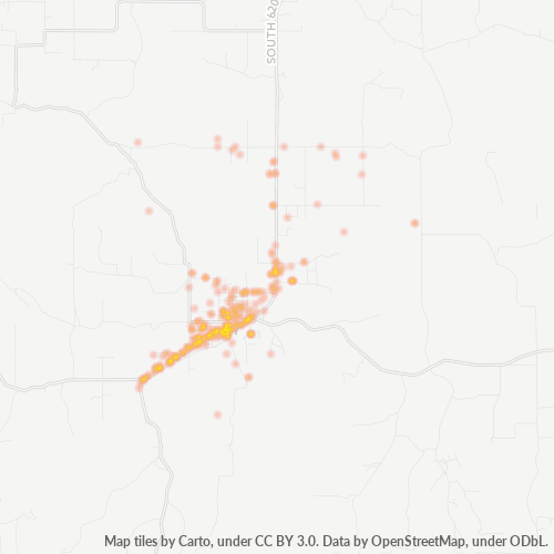 74346 Business Density Heatmap