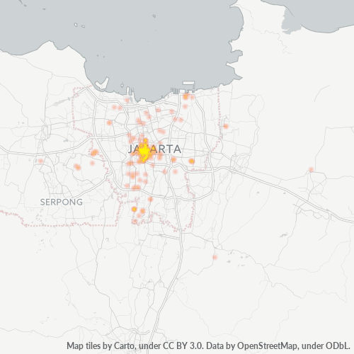 12940 Peta Panas Densitas Bisnis