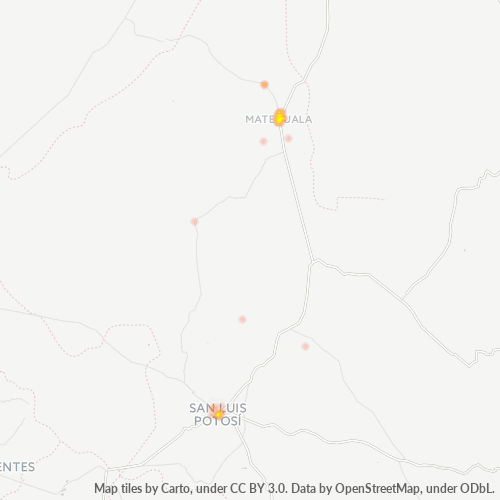 78700 Mapa de calor de densidad empresarial