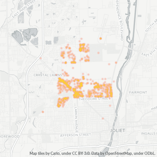 60403 Business Density Heatmap