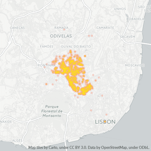 1600 Heatmap de Densidade da Empresa