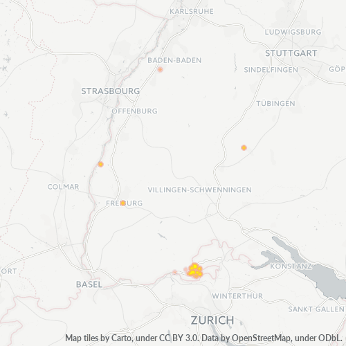 Heatmap für plz 79771