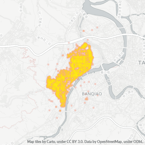 242 商業密度熱圖