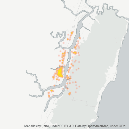 981 商業密度熱圖