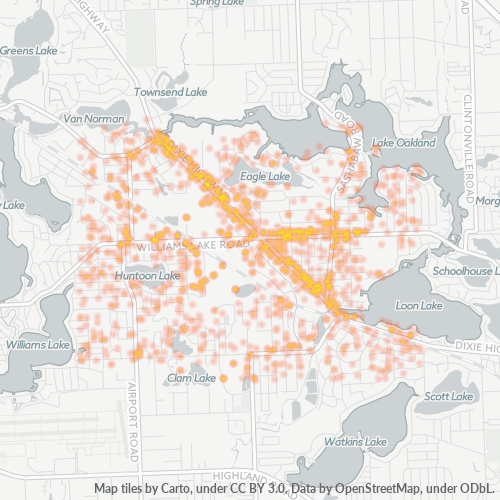 48329 Business Density Heatmap