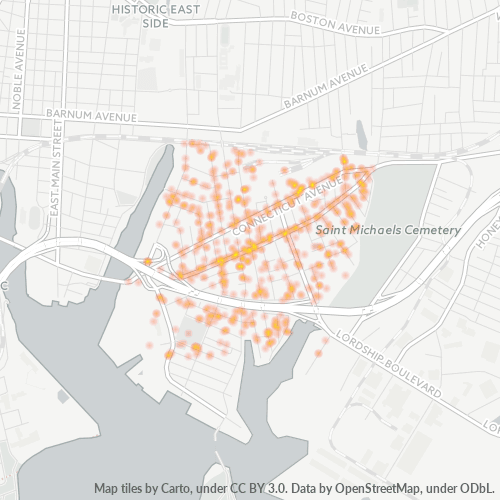 06607 Business Density Heatmap