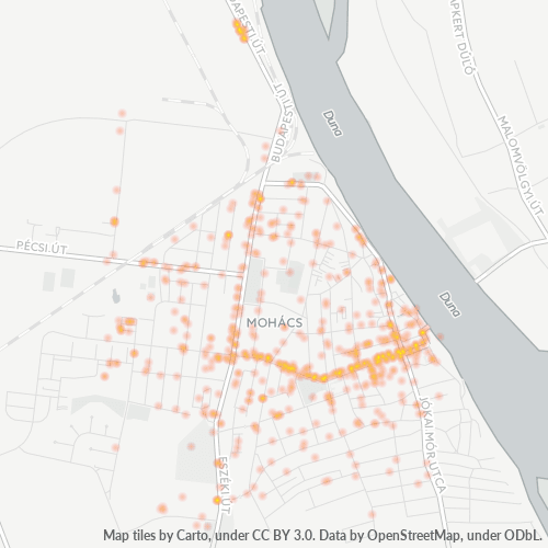 7700 Vállalati sűrűségi térkép