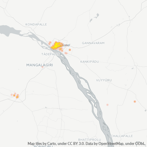520003 Business Density Heatmap