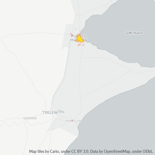 9120 Heatmap de Densidade da Empresa