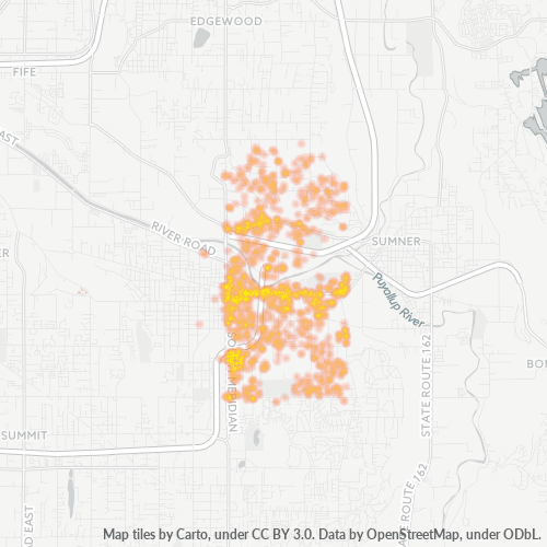 98372 Business Density Heatmap