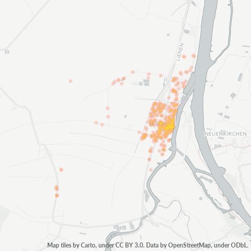 Heatmap für plz 26931