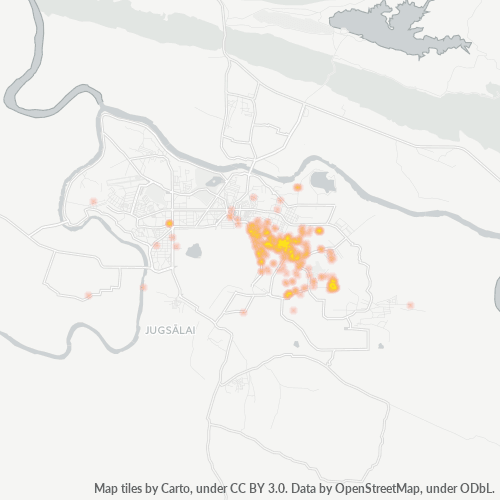 831003 Business Density Heatmap