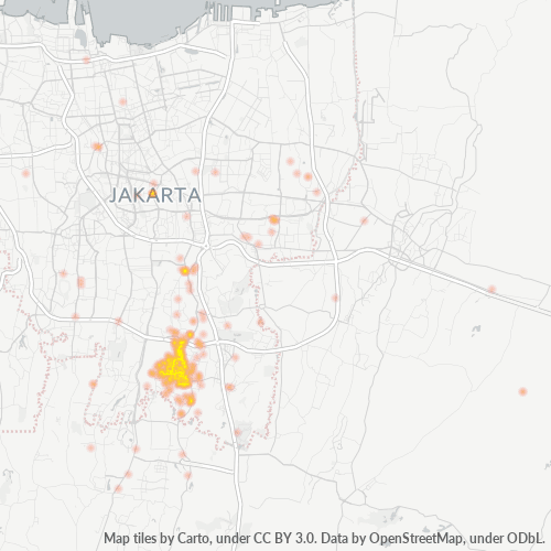 13770 Peta Panas Densitas Bisnis
