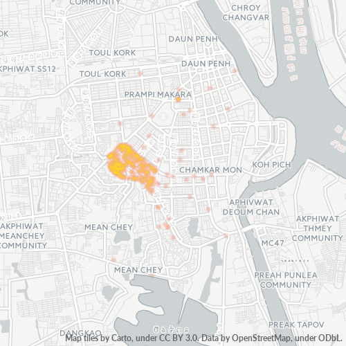 12306 Business Density Heatmap