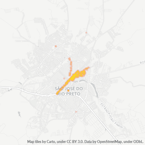 15060-000 Heatmap de Densidade da Empresa