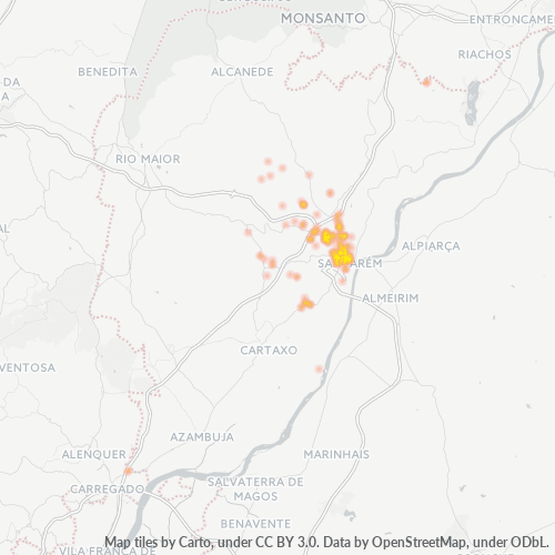 2005 Heatmap de Densidade da Empresa