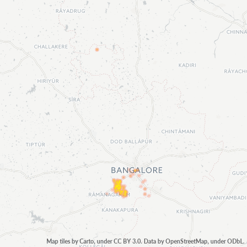 562109 Business Density Heatmap