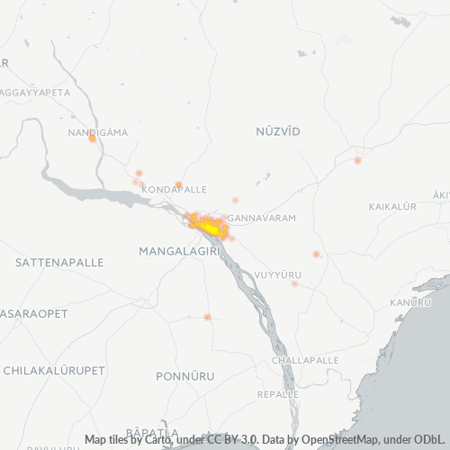 520010 Business Density Heatmap