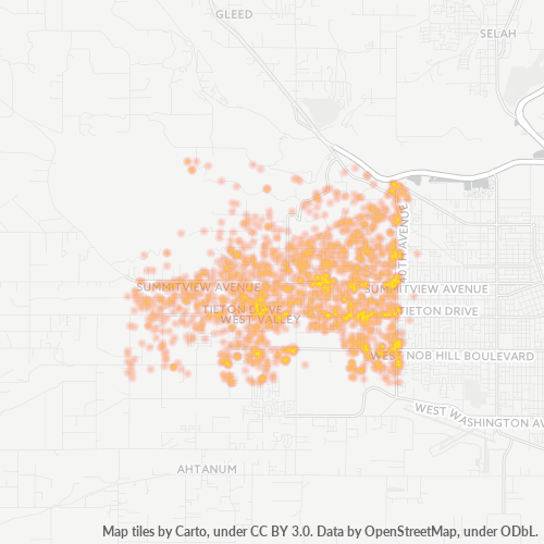 98908 Business Density Heatmap