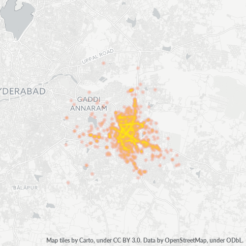 500074 Business Density Heatmap
