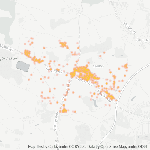 8471 Heatmap over forretningstæthed