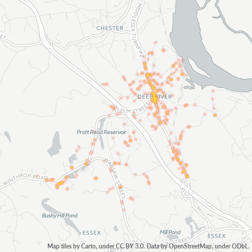 06417 Business Density Heatmap