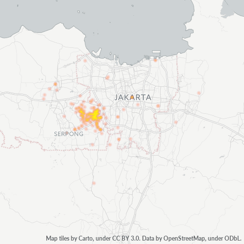 15225 Peta Panas Densitas Bisnis