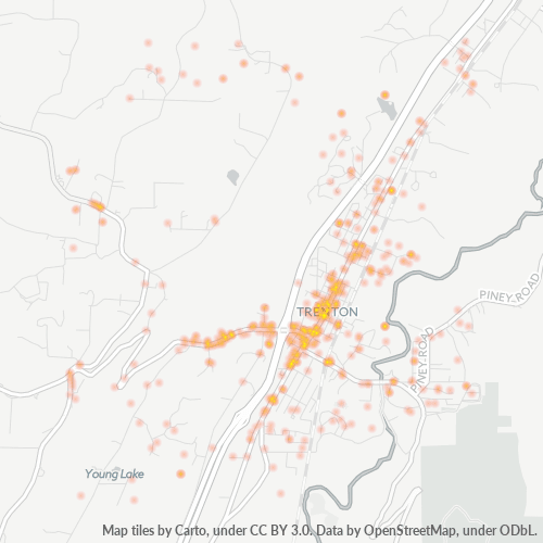 30752 Business Density Heatmap