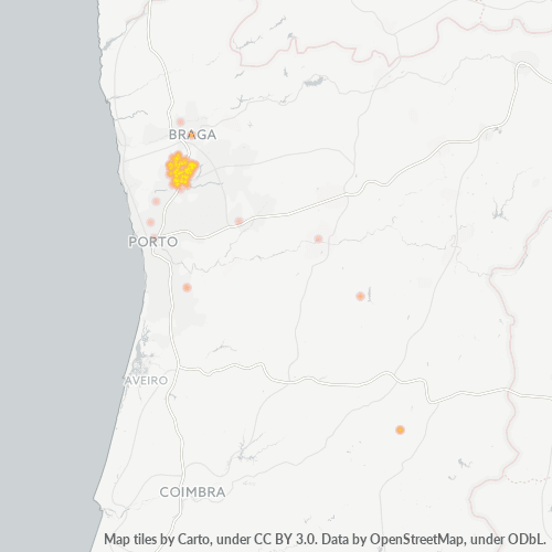 4770 Heatmap de Densidade da Empresa