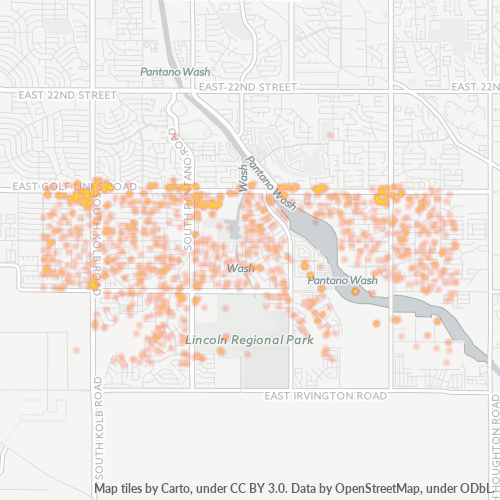 85730 Business Density Heatmap