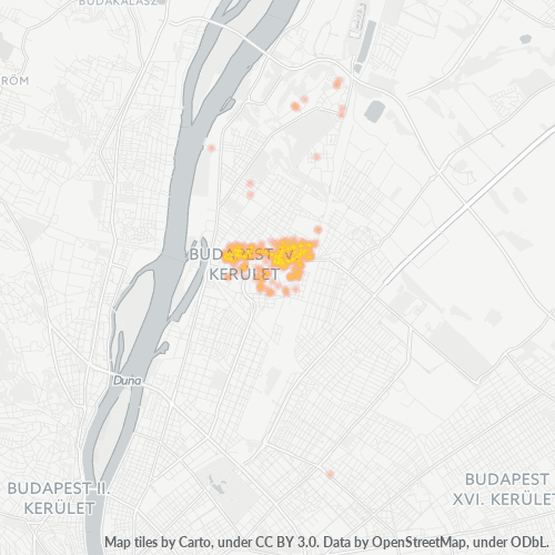 1041 Vállalati sűrűségi térkép