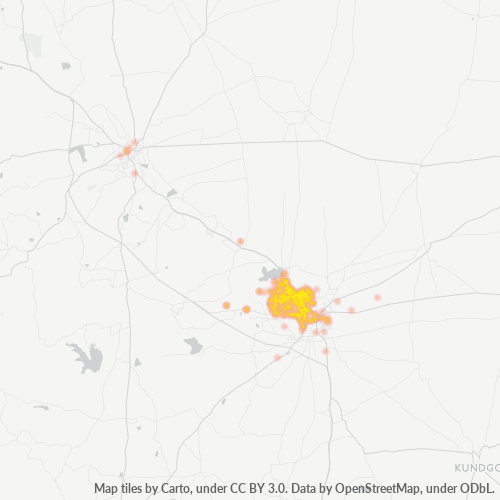 580021 Business Density Heatmap