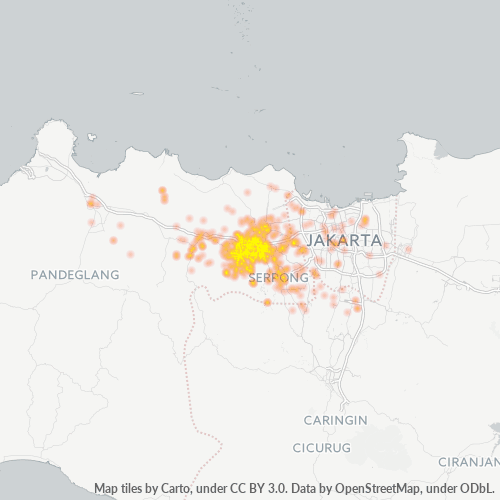 15810 Peta Panas Densitas Bisnis