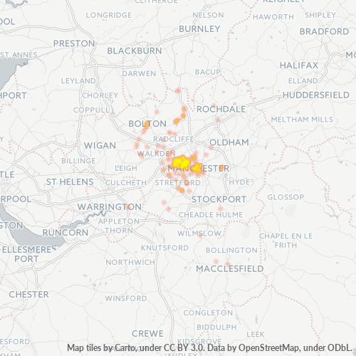 M6 Business Density Heatmap