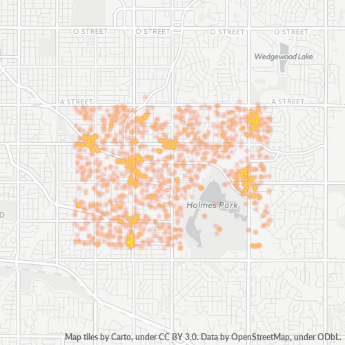 68506 Business Density Heatmap