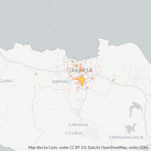 13760 Peta Panas Densitas Bisnis