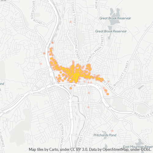 06702 Business Density Heatmap